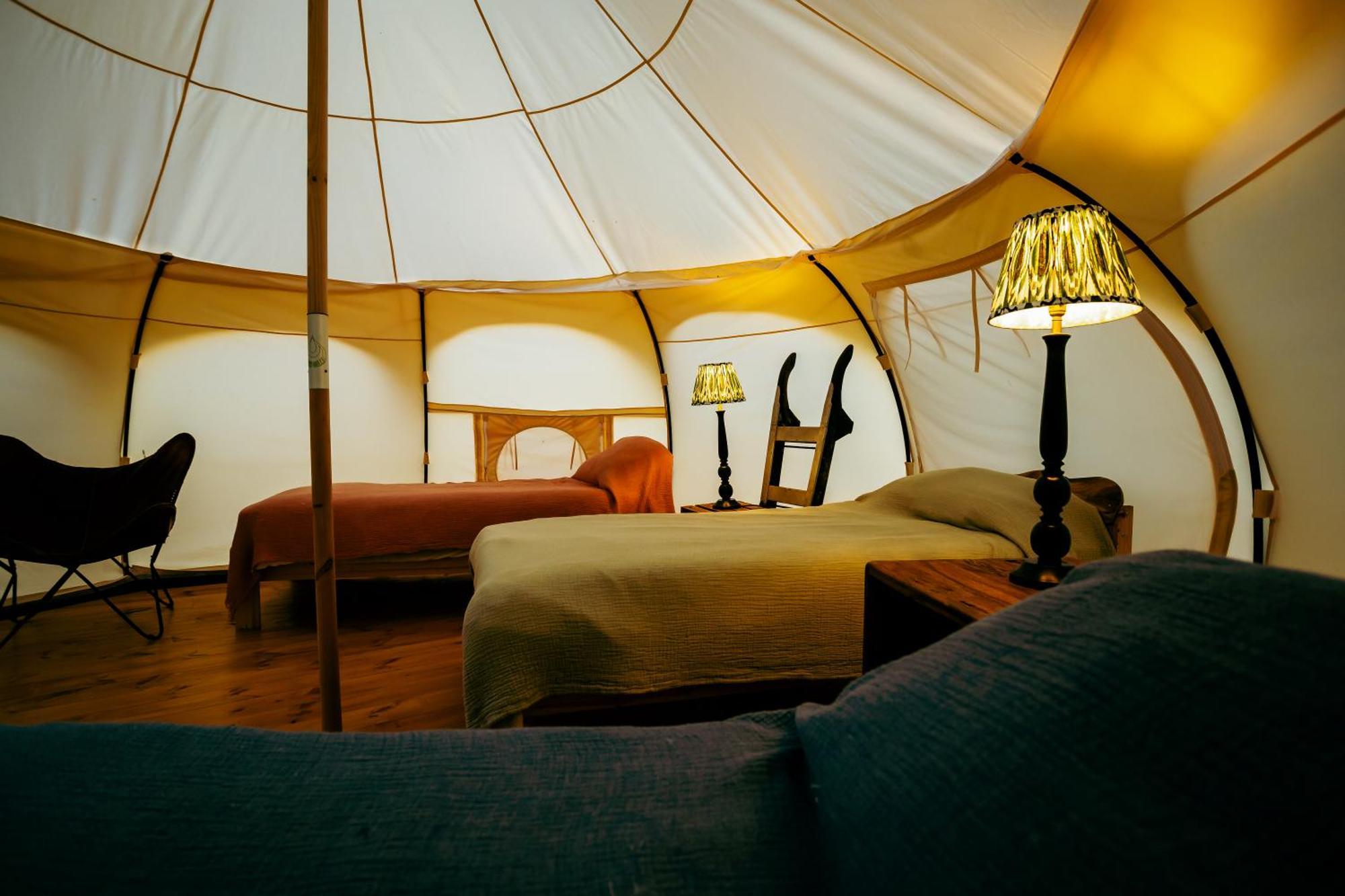 Luxury Glamping Retreat In Battle Villa Ngoại thất bức ảnh