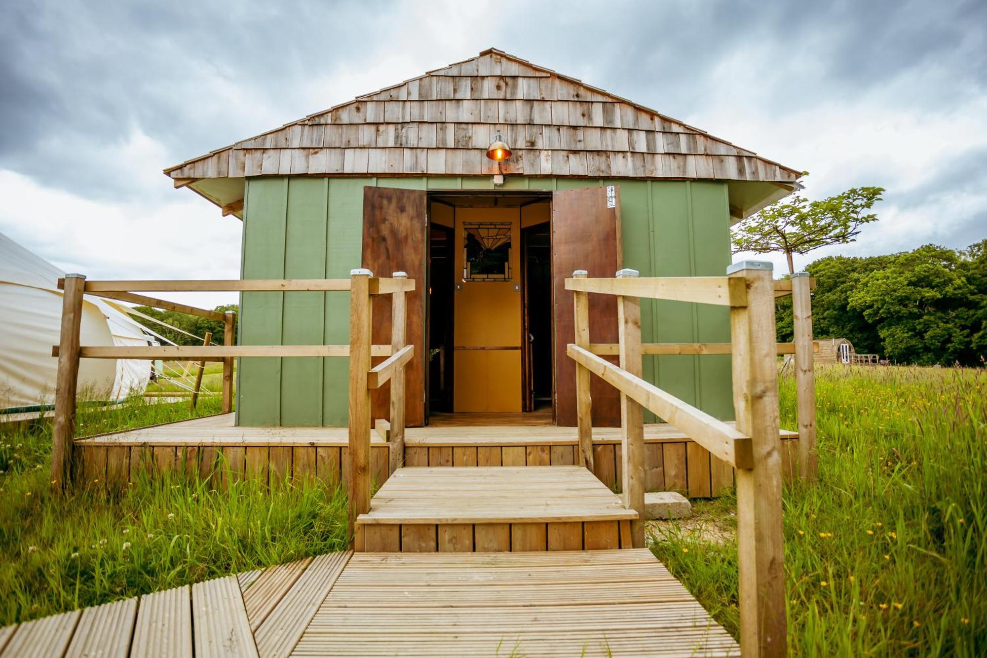 Luxury Glamping Retreat In Battle Villa Ngoại thất bức ảnh