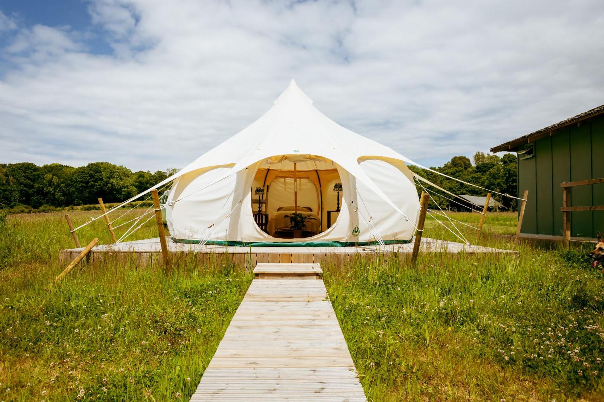 Luxury Glamping Retreat In Battle Villa Ngoại thất bức ảnh